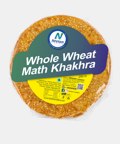 Whole Wheat Math Khakhra 250 Gm