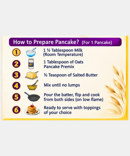 Oats Pancake Premix 250 Gm