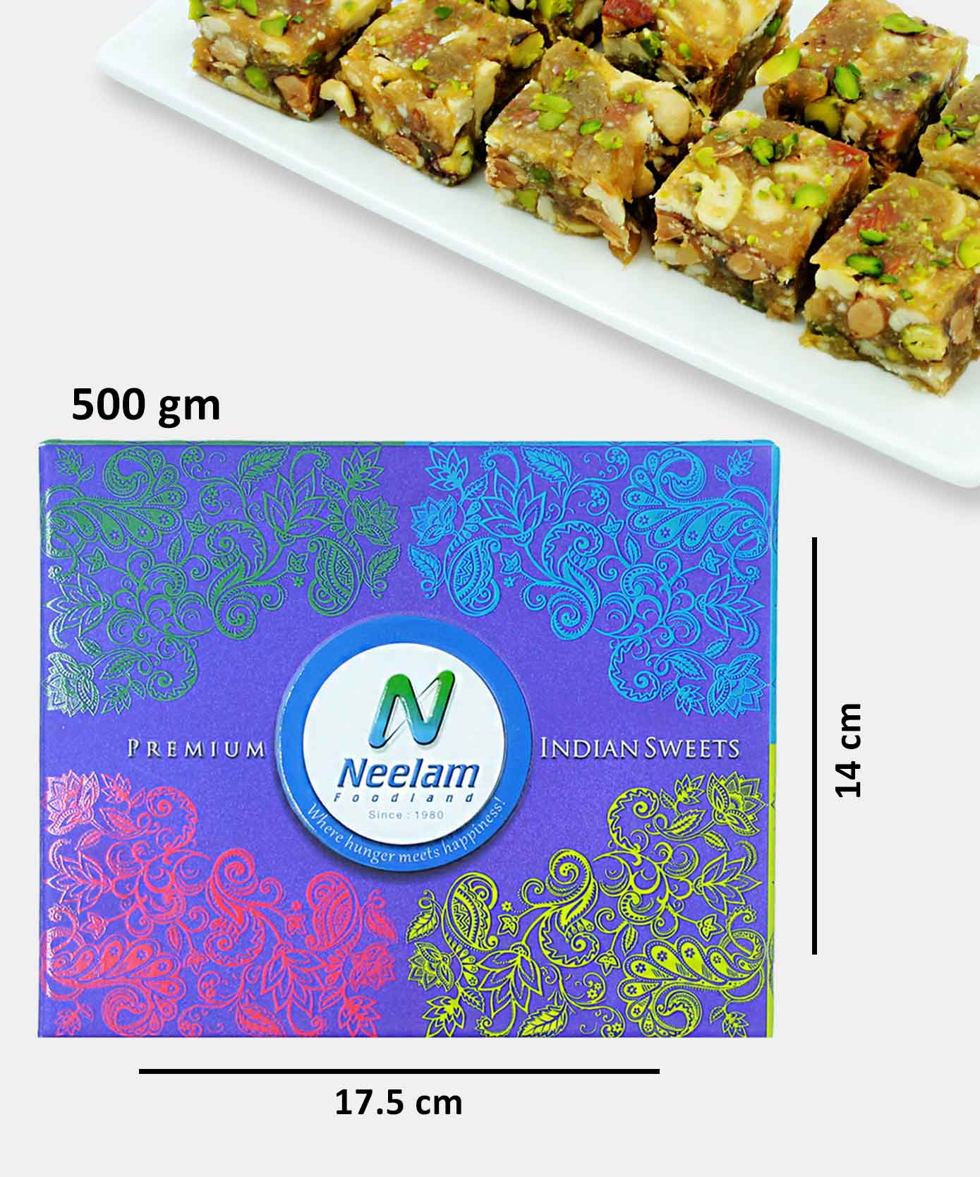Jardalu Pak No Sugar Sweets 500 Gm