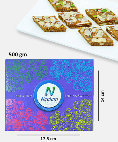 Jaggery Kaju Karti Sweets 500 Gm