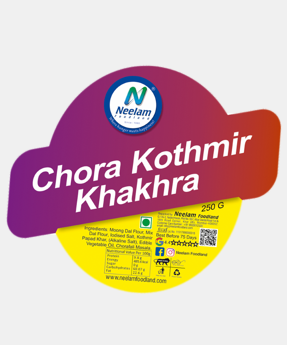 Chora Kothmir Khakhra 250 Gm