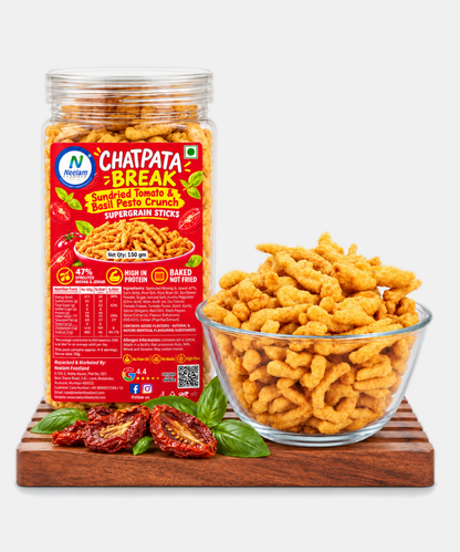 Sundried Tomato & Basil Pesto Crunch 150 Gm