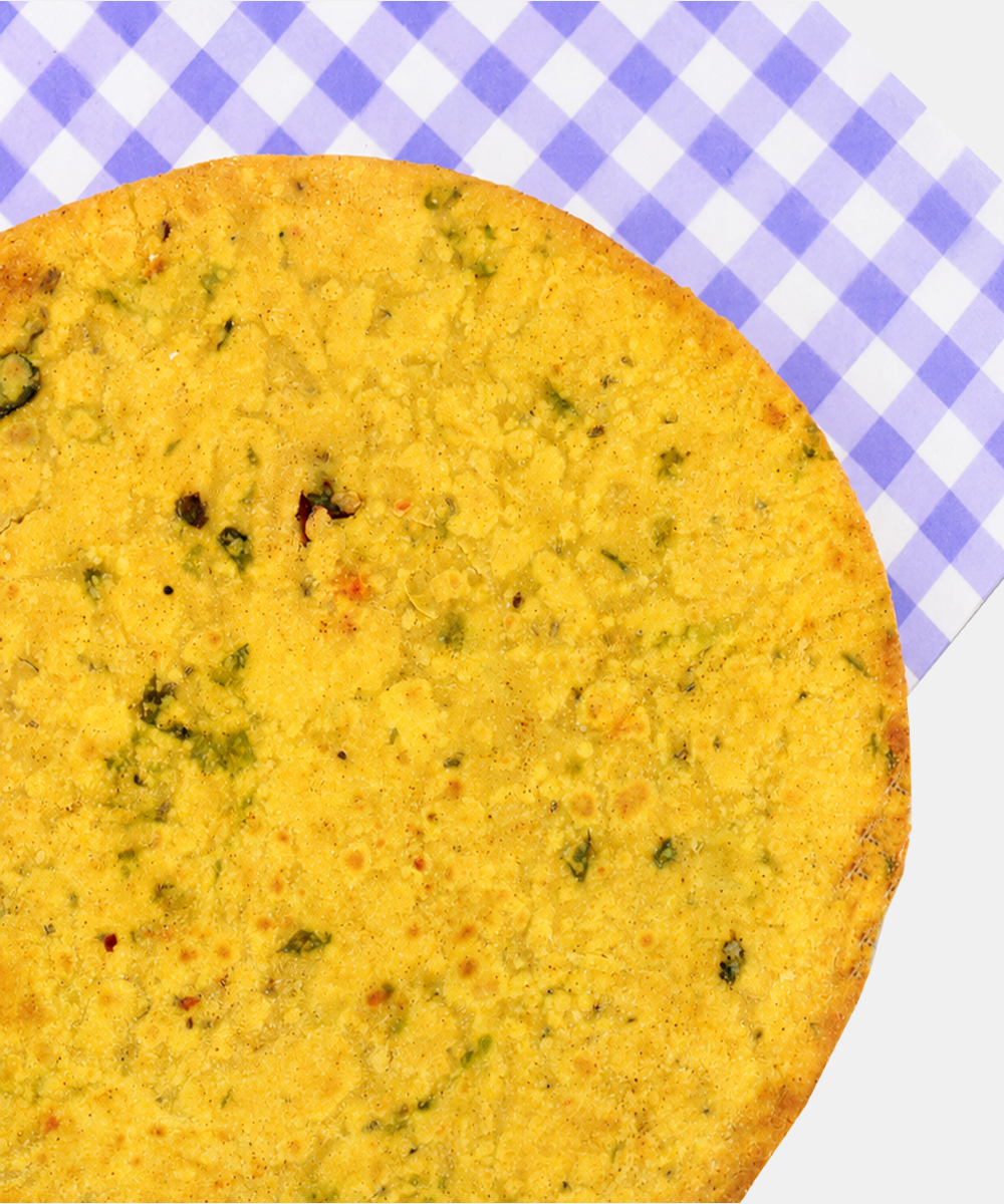 Whole Wheat Palak Bhajiya ( Spinach ) Khakhra 250 Gm