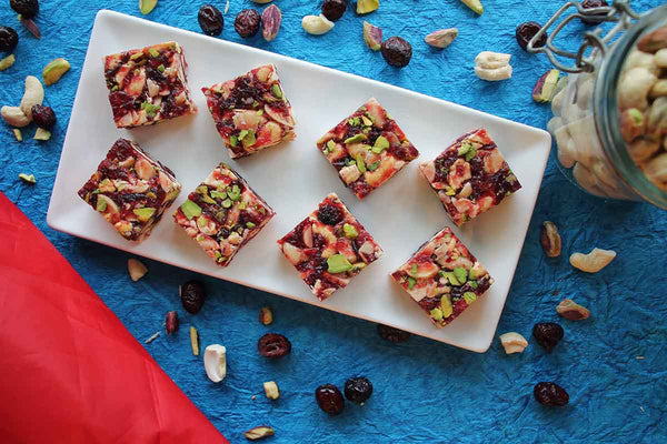 SUGAR FREE CRANBERRY & DRY FRUITS SWEETS 250 GM