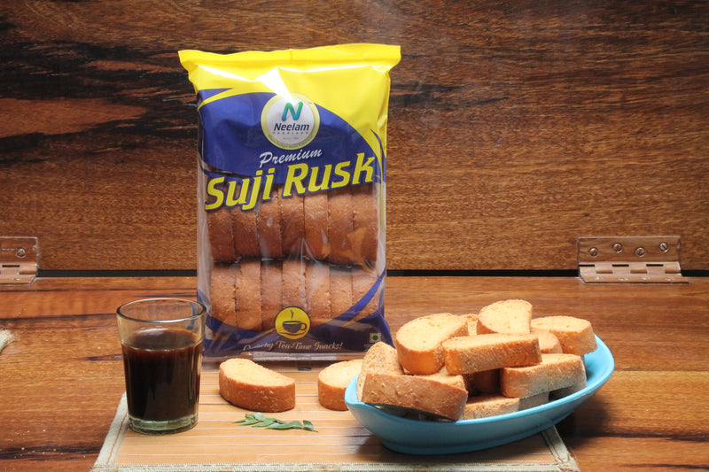 PREMIUM SUJI RUSK 200 GM