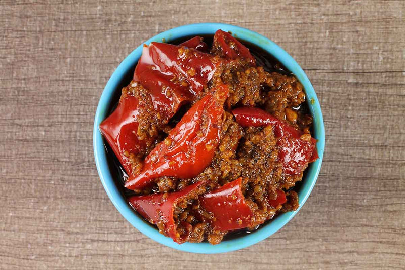 LUCKNOW RED STUFF CHILLY PICKLE 250 GM
