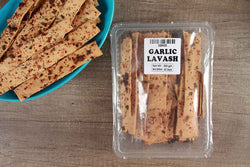 ROASTED GARLIC LAVASH 100 GM