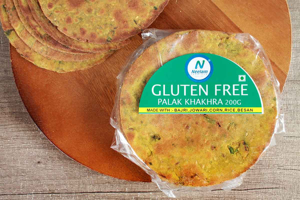 GLUTEN FREE PALAK KHAKHRA 200 GM