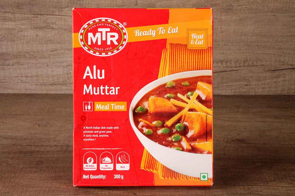 MTR READY TO EAT ALU MUTTER 300 GM