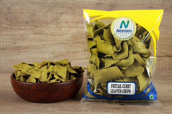 FOXTAIL CURRY LEAVES CHIPS 200 GM