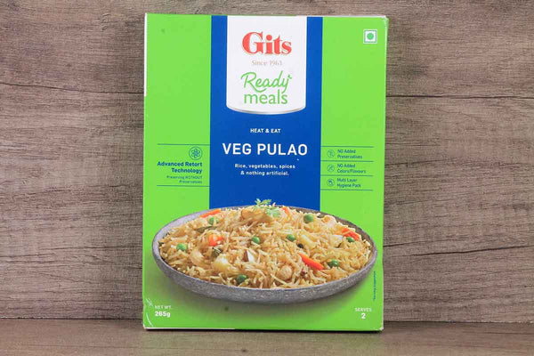 GITS.READY TO EAT VEG PULAO 265 GM